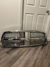 2009-2012 Dodge Ram Front Chrome Grille Grill Surround Honeycomb Sharp Oem