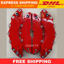 Big Medium Red Car Brake Caliper Covers 4pcs Attached With Brembo Logo