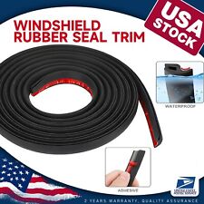 10ft Car Accessories Windshield Panel Rubber Seal Strip Sealed Moulding Trim