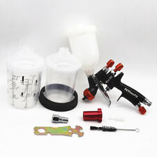 Mini Spray Gun Paint Spray Gun 1.2mm Nozzle With 400cc Mixing Cup Adapter