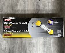 Bayco Sl-676 13 Watt Fluorescent Work Light Spotlight 25 Ft 182 Sjt Cord C12d