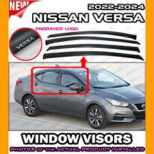 Window Visors For Nissan 2020 2024 Versa Deflector Rain Guard Vent Shade