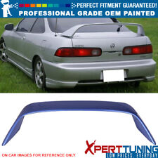 Fits 94-01 Integra Trunk Spoiler Type R Wing Painted B97m Voltage Blue Metallic