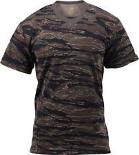 Rothco Camo T-shirt Military Short Sleeve Tee Army Camouflage Tactical Shirt