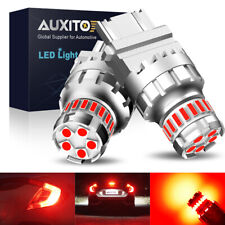 Auxito 3157 Red Led Strobe Flashing Blinking Brake Stop Tail Light Parking Bulb