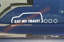 Eat My Toast Vinyl Decal Sticker Fits Scion Xb Toaster