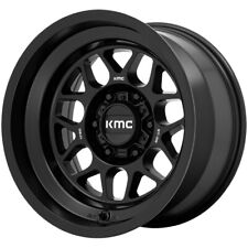 Kmc Km725 Terra 17x8.5 6x120 0mm Satin Black Wheel Rim 17 Inch