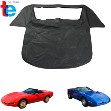 Convertible Soft Top With Plastic Window For 1986-1993 Chevy Corvette Black