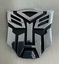 3d Autobot 3 Inch Transformers Emblem Badge Decal Car Stickers Chrome Plastic Us