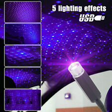 Car Interior Roof Usb Led Star Light Atmosphere Starry Sky Night Projector Lamp