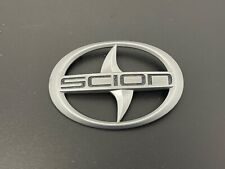 2005 - 2010 Scion Tc Front Grille Silver Matte Emblem Badge Logo Oem 421232352