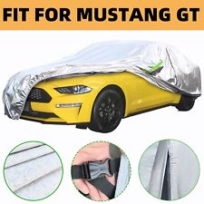 For Ford Mustang Gt Full Car Cover Outdoor Waterproof Dust Protection W Zipper