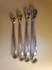 Blue Point Offset 25 Degree Ratcheting Wrench Set 516-34 12 Point