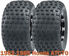 Set 2 Sport Atv Tires 16x8-7 For 1982-1985 Honda Atc70