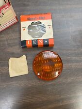 Nos Vintage Signal Stat Class 4 Amber Turn Signal Lens 1221