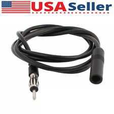 Car Stereo Radio 36 In M-f Auto Amfm Antenna Extension Cable Wire Cord Vwltw