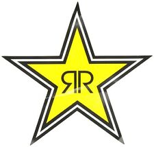 Factory Effex 15-94730 Yellow 1 Rockstar Text Logo Die-cut Sticker
