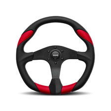 Momo Quark 350mm Steering Wheel Black Red Qrk35bk0r Us Dealer