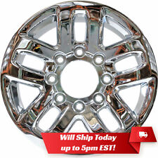 New Set Of 4 18 Chrome Wheels Rims For 2011-2024 Chevrolet Silverado 2500 3500