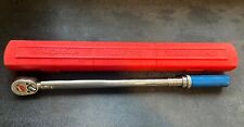 Snap On 12 Torque Wrench Kgm Qjmr330b Snap On Vintage Great Condition Blue