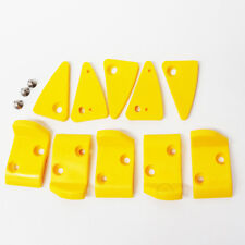 Corghi Tire Changer Leverless Mount Head Inserts Plastic Protectors Yellow Guard