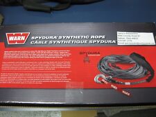 Warn 88468 Synthetic Rope Kit 38 X 80 Winch 10000 Lb Hook Spydura Polyethylene