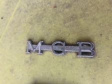 Mg Mgb Trunk Badge Emblem