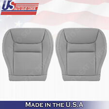 Fits 2001 2002 2003 Toyota Highlander Front Bottom Leather Seat Cover Gray Perf.