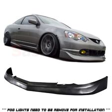 Sasa Fit For 02-04 Acura Rsx Dc5 M Style Jdm Front Pu Bumper Chin Lip Spoiler