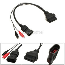 3 Pin To 16 Pin Obd2 Adapter Connector Diagnostic Cable For Fiat Alfa Lancia Us