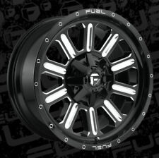 20 Inch Black Wheels Rim Fuel Hardline D620 20x9 20mm For Dodge Ram 1500 5x5.5
