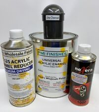 Ultra Charcoal Gallon Kit Single Stage Acrylic Enamel Car Auto Paint Kit