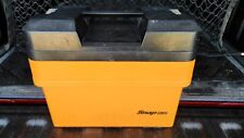 Snap-on Orange Plastic Carry Tool Box Chest With Pull Out Trays Portable