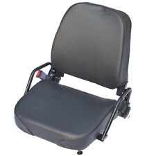 Universal Forklift Tractor Seat Pvc Leather Adjustable Backrest For Komatsu