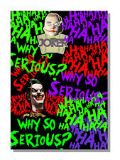 Joker Haha Why So Serious Evil Funny Vinyl Wrap Sticker Bomb Jdm Sheet 10 X 7