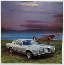 1979 Ford Thunderbird Canadian Sales Brochure Yellow Title On Cover 379