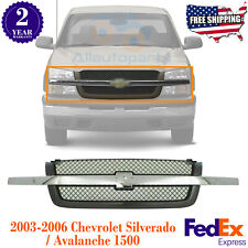 Chrome Grille Assembly For 2003-2006 Chevrolet Silverado 1500 2500 3500
