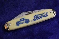Novelty Ford 2 Blade Pocket Knife Accessory Fomoco Truck Coupe Galaxie Mustang