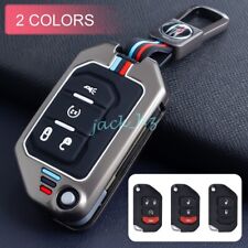 Car Key Fob Cover Case Keychain For Jeep Wrangler Jl Gladiator Jt Accessories
