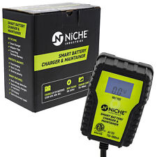 Niche 1-amp Fully-automatic Lcd Smart Battery Charger 12-volt Trickle