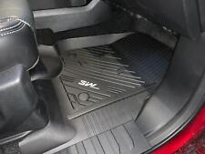 3w Floor Mats For Ford F150 Crew Cab 2015-2023 All Weather Tpe Floor Liner Black