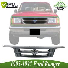 Grille Assembly Compatible With 1995-1997 Ford Ranger Paintable Shell And Insert