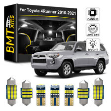 18 Bulbs White Lights Interior Led Package Kit For Toyota 4runner 2010-2023