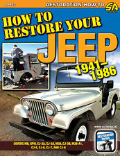 Jeep Cj5 Cj6 Cj7 Cj8 Cj2 Cj3 Mb Gpw M38 How To Restore Your 19411986 Book