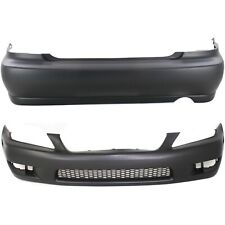 Bumper Cover Set Front And Rear For 2001-2005 Lexus Is300 Sedan Primed