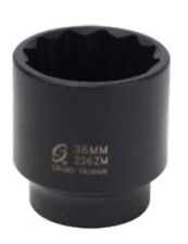 Sunex 236zm 36mm 12 Drive 12 Point Shallow Impact Socket Metric Tools 12pt New
