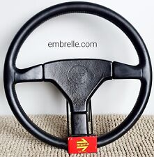 Momo Mazda Miata Mx5 Authentic Leather Steering Wheel 370mm Rare Jdm