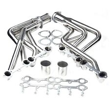 Stainless Exhaust Header For 73-85 Chevygmc Small Block Long Tube 1-58 2wd4wd