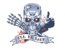 Terminator Ill Be Back 3-6 Vinyl Decal Stickers