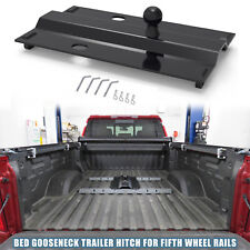 Upgrate 5th Wheel Gooseneck Hitch Adapter Plate For Pickup Truck Bed 25000 Lbs